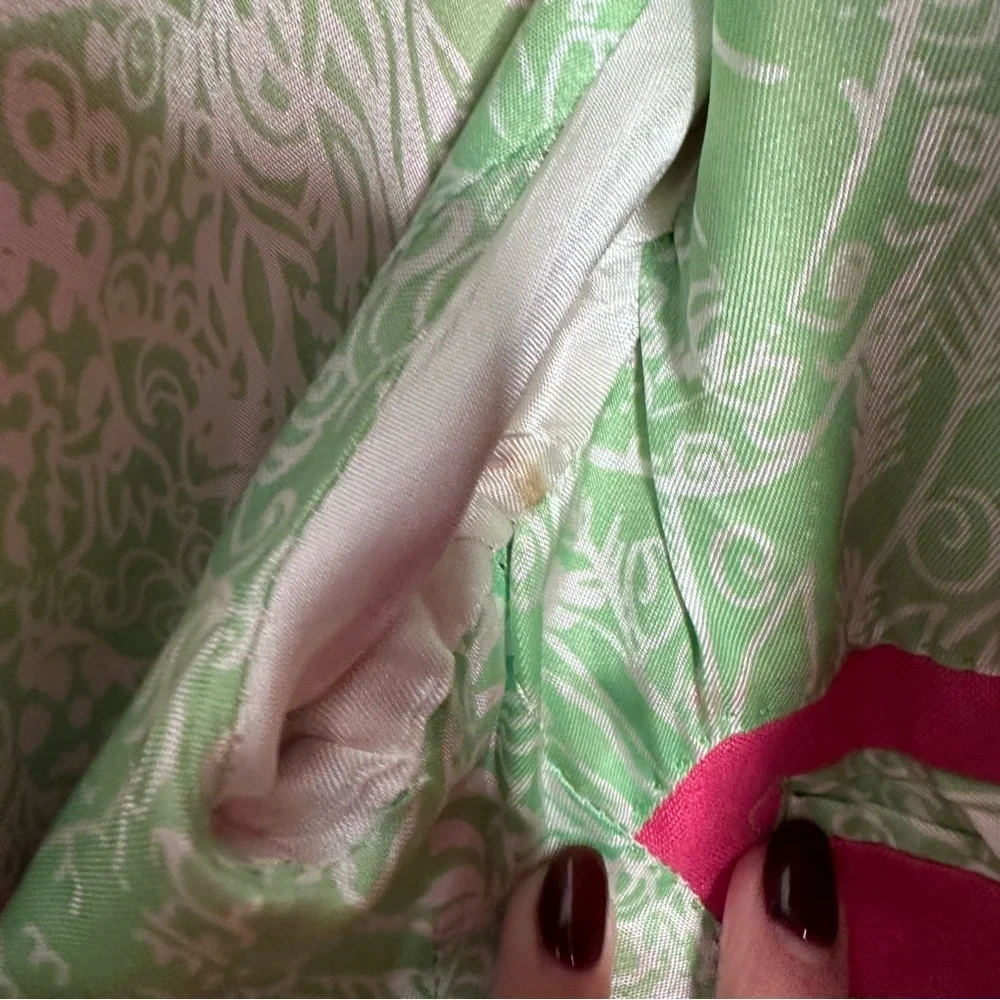 Lilly Pulitzer Men's Palm Beach Vintage Pink Linen 3 Button Down Blazer Size 40